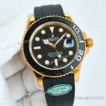 Clean Factory 1:1 3235 Rolex Yacht-master 40mm Yellow Gold Case Watches